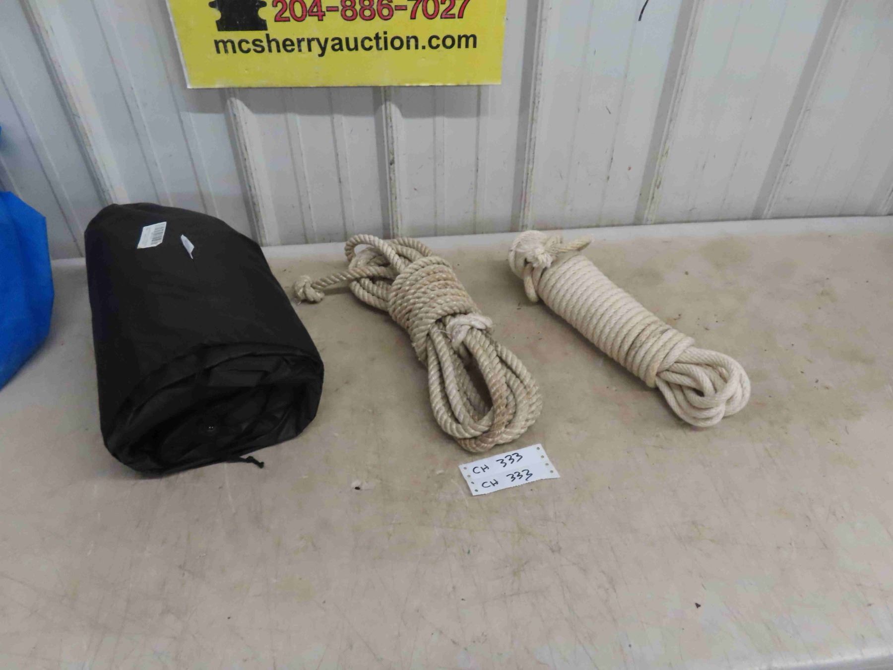 Boat Cover, 2 Ropes