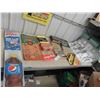 Image 1 : Empty Vintage Boxes, Marx Bulloey Pin Ball, Eatonia Hot 