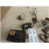 Image 5 : Vintage Door Hardware, Locks & 8 Glass Knobs