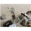 Image 6 : Vintage Door Hardware, Locks & 8 Glass Knobs