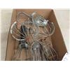 Image 3 : 9 Vintage Wire Lamp Light Cages for Repurposing