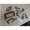 Image 1 : 9 Vintage C-Clamps