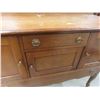 Image 6 : Oak Buffet with Top Mirror 48'' x 50'' x 21'' 