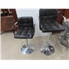 Image 1 : 2 Swivel Adjustment Bar Stools 