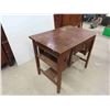 Image 2 : Oak Library Desk 30'' x 24'' x 36'' 