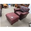 Image 1 : Leather/Leather Style Comfy Living Room Chair 