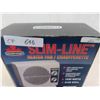 Image 2 : Slim line Sea Breeze Heater Fan 1500 Watt 
