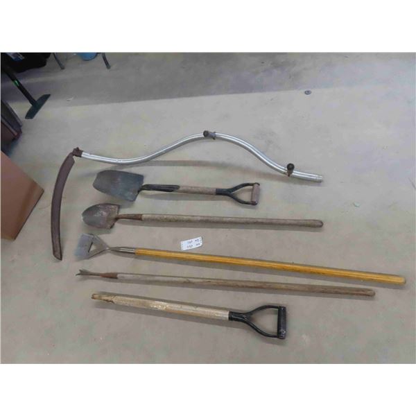 Aluminum Handled Scythe , Spade , Edging, 