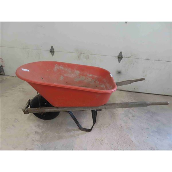 Rubber Tired Wheelbarrow 