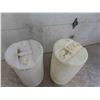 Image 4 : 2 Poly Barrels 26'' T x 14'' Diam. 