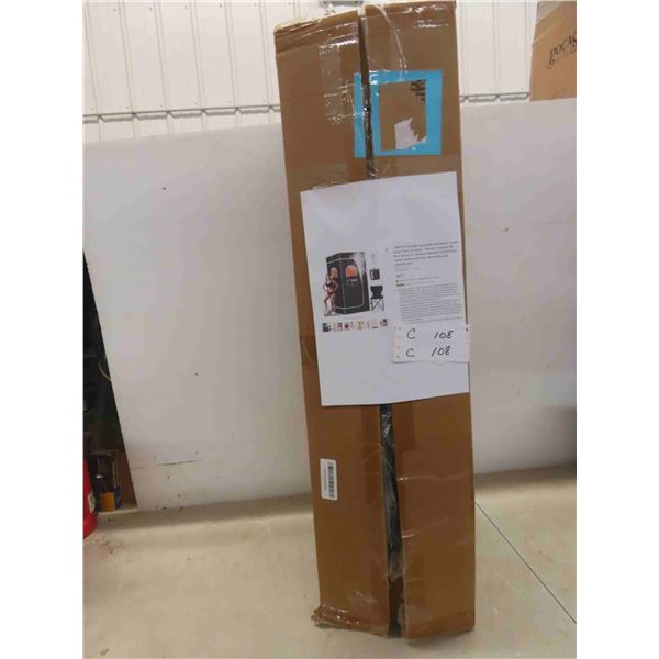 LUMUSO portable sauna box for home, steam sauna tent