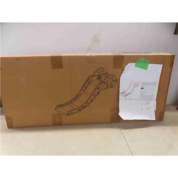 couch slide for kids, 51.18 " stable toddler slide indoor