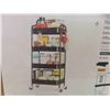 Image 3 :  TOOLF rolling storage cart, 4 tier metal utility cart 