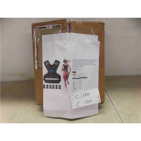 extrespo adjustable weighted best for women and men