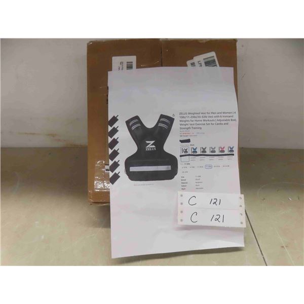 ZELUS weighted vest for men and women