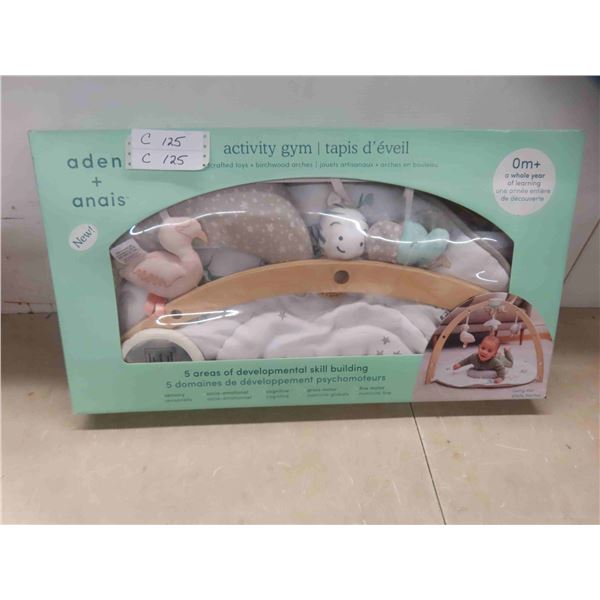 adeb + anais baby activity gym- rising star