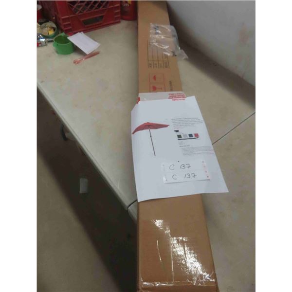 7.5/9' patio umbrellas outdoor, parasol de patio