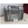 Image 1 : grey smalll dog/ cat carrier. New or store return 