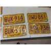 Image 3 : 12-1976 manitoba lisence plates 