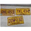 Image 5 : 15- 1976 manitoba lisence plates 
