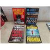 Image 2 : 6 hardcover books by james patterson, david baldacci,