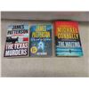 Image 4 : 6 hardcover books by james patterson, david baldacci,