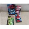 Image 5 : 6 hardcover books by james patterson, david baldacci,