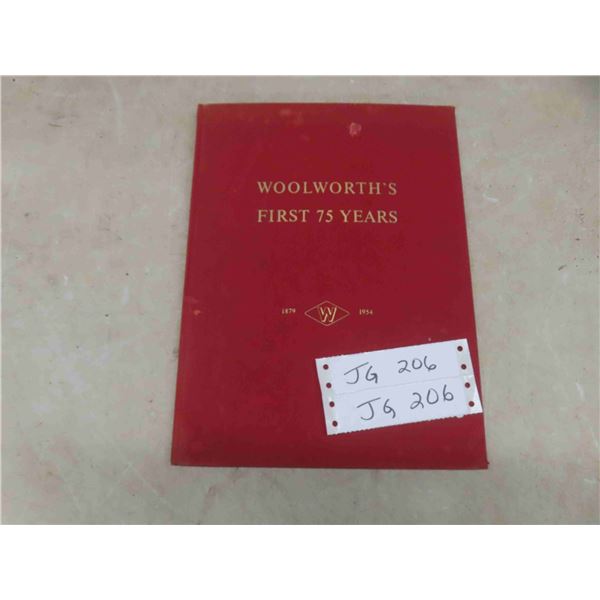 book" woolworths first 75 years 1879-1954, 