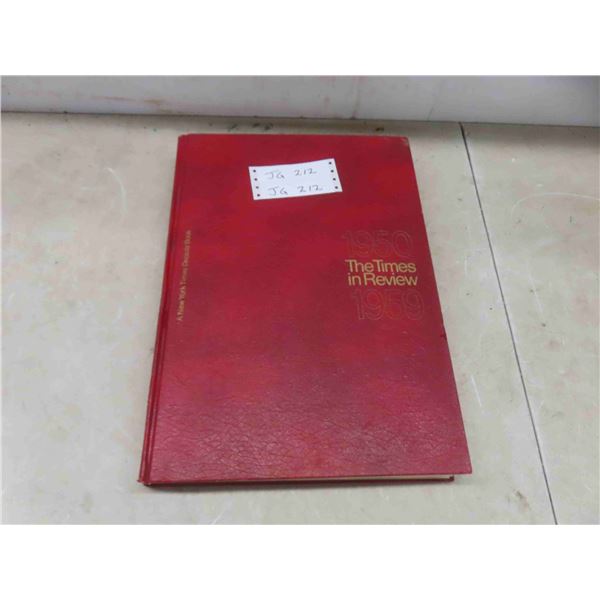 the times review 1959, a new york times decade book,