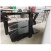 Image 4 : black glass tv and video stand 38x20x22" 