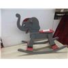 Image 1 : dumbo the elephany wooden rocker 