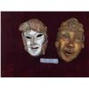 Image 1 : two wall sculptures done by artist jean hunter tallest 10"