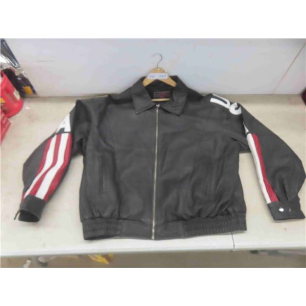leather USA jacket XXL