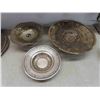 Image 2 : silver platted tea pot, creamer, sugar bowl, tray, 