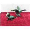Image 6 : 3 blue mountian style figurines and tamarock 