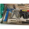 Image 3 : hand tools, hammers staple gun, caulking gun
