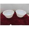 Image 3 : 4 milk glass nesting bowls 