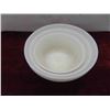 Image 6 : 4 milk glass nesting bowls 