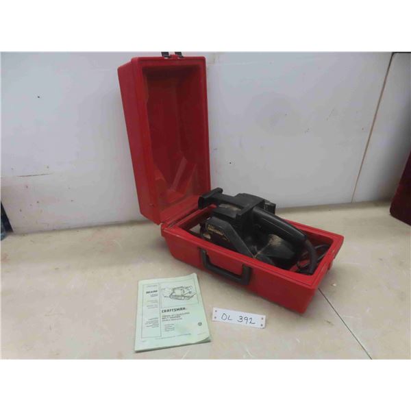 craftsman 4"  belt sander with manual and case 