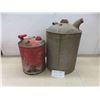 Image 1 : 2 metal gas cans 