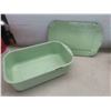 Image 2 : enamelware: refridgerator container with lid