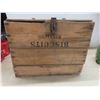 Image 2 : wood crate with hinged lid 20x15x15" and