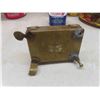 Image 9 : vintage 3 piece metal cannistta set, pantry items, tins,