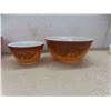 Image 4 : 4 pyrex mixing bowls 