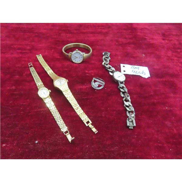 womens watches and fashion rings 