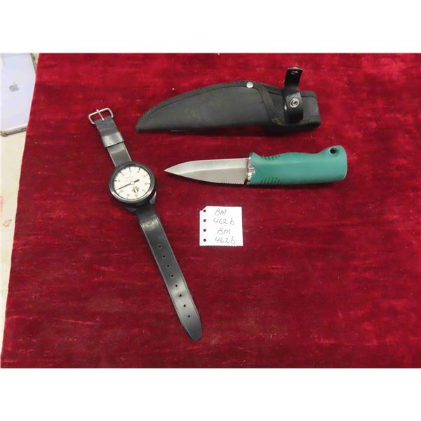 US divers depth master guage & orion illuminated 