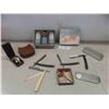 Image 1 : Vintage Shaving Items : Straight Edge Razor, Sharpener, Stropper Twin Flex Razor with Original Box, 