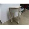 Image 9 : wood dressing table with drawer 21x17x26"