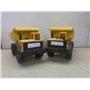 Image 1 : 2 metal tonka dump trucks 
