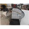Image 4 : bird cage with rolling stand 23x13x58  :